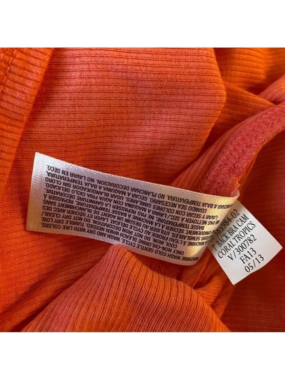 OLD Navy Stretch Supportive Ribbed Tank Top - Picture 5 of 6